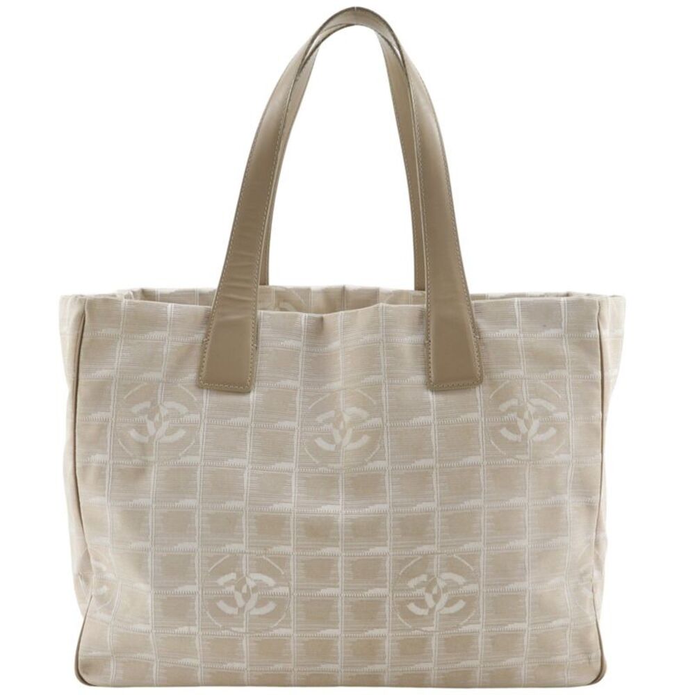 Chanel New Travel Line Nylon Canvas Tote Bag